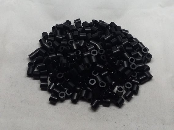 Aluminum Spacer 1/4 OD x #4 Hole x 1/4 Long - Black Anodized