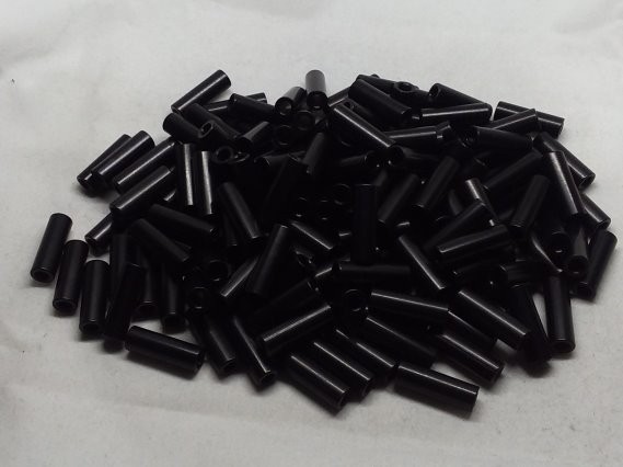 Aluminum Spacer 1/4 OD x #6 Hole x 3/4 Long - Black Anodized