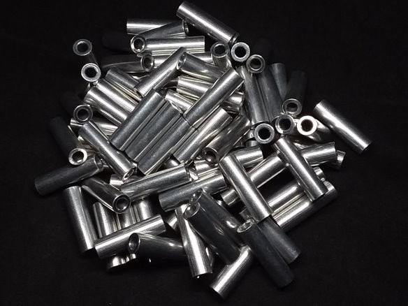 Aluminum Spacer 5/16 OD x #8 Hole x 1-1/16 Long