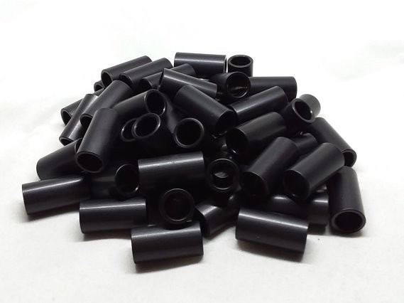 Aluminum Spacer 7/16 OD x 5/16 or 8mm x 7/8 Long-Black Anodized