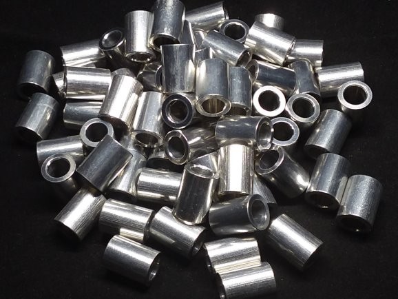 Aluminum Spacer 1/2 OD x 5/16 or 8mm ID x 11/16 Long