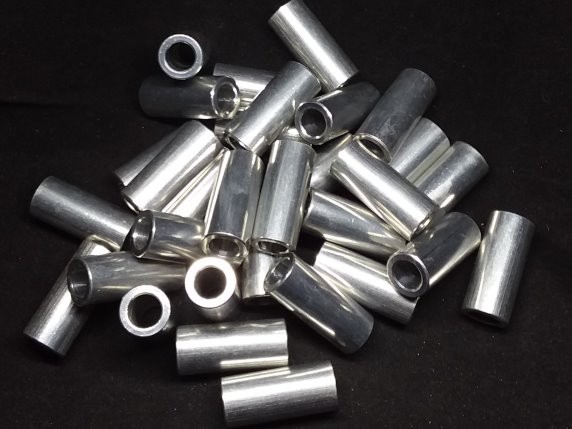 Aluminum Spacer 1/2 OD x 5/16 or 8mm ID x 1 5/32 