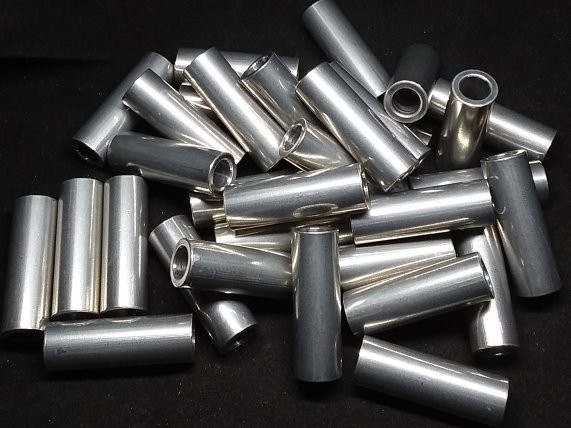 Aluminum Spacer 1/2 OD x 5/16 or 8mm ID x 1-1/2 Long