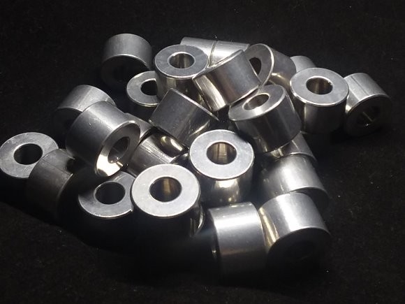 Aluminum Spacer 3/4 OD x 5/16 or 8 mm ID x 1/2 Long Aluminum Metal Spacers