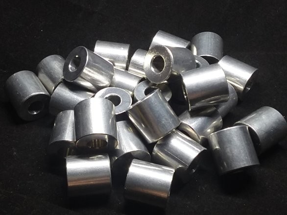Aluminum Spacer 3/4 OD x 5/16 or 8 mm ID x 3/4 Long Aluminum Metal Spacers