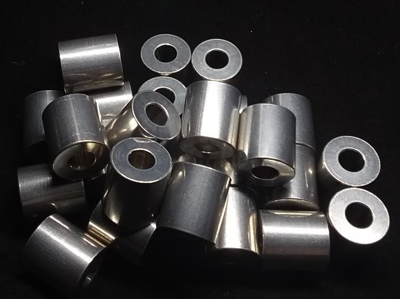 Aluminum Spacer 3/4 OD x 5/16 or 8 mm ID x 13/16 Long Aluminum Metal Spacers