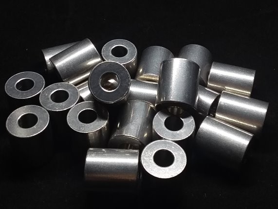 Aluminum Spacer 3/4 OD x 5/16 or 8 mm ID x 7/8 Long Aluminum Metal Spacers