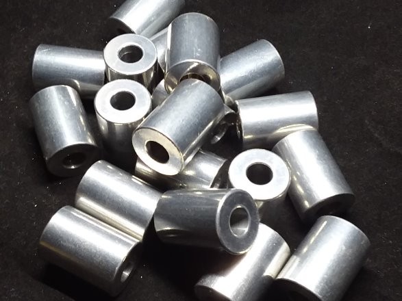Aluminum Spacer 3/4 OD x 5/16 or 8 mm ID x 1-1/16 Long Aluminum Metal Spacers