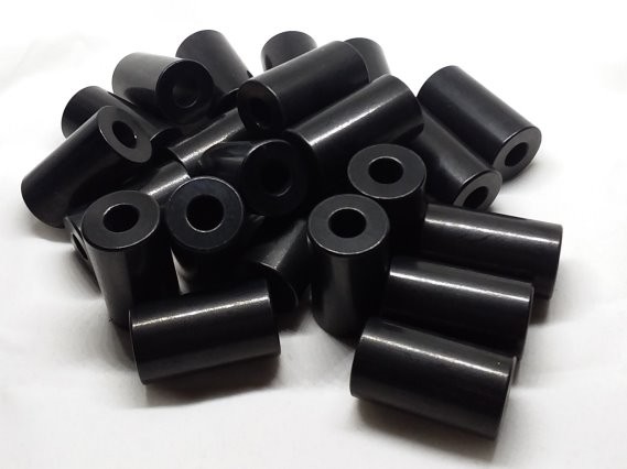 Aluminum Spacer 3/4 OD x 5/16 ID x 1-5/16 Long - Black Anodized