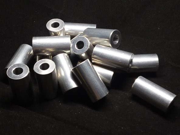 Aluminum Spacer 3/4 OD x 5/16 or 8 mm ID x 1-7/16 Long Aluminum Metal Spacers