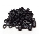 Aluminum Spacer 1/2 OD x 1/4 ID x 1/4 Long - Black Anodized
