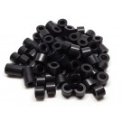Aluminum Spacer 1/2 OD x 1/4 ID x 3/8 Long - Black Anodized