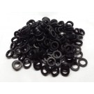 Aluminum Spacer 1/2 OD x 5/16 or 8mm ID x 1/8 Long - Black Anodized