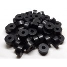 Aluminum Spacer 3/4 OD x 1/4 ID x 11/32 Long - Black Anodized