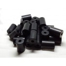 Aluminum Spacer 3/4 OD x 1/4 ID x 1-1/8 Long - Black Anodized