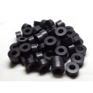 Aluminum Spacer 3/4 OD x 5/16 ID x 3/8 Long - Black Anodized