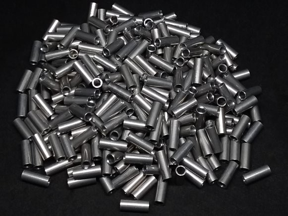 Aluminum Spacer 3/16 OD x #6 Hole x 1/2 Long 