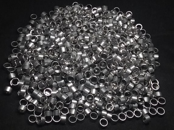 Aluminum Spacer 1/4 OD x #10 Hole x 5/32 Long