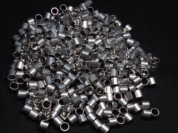 Aluminum Spacer 1/4 OD x #10 Hole x 7/32 Long