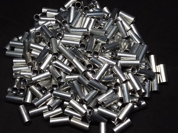 Aluminum Spacer 1/4 OD x #10 Hole x 5/8 Long