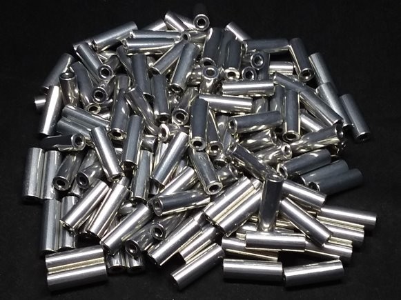 Aluminum Spacer 1/4 OD x #4 Hole x 3/4 Long