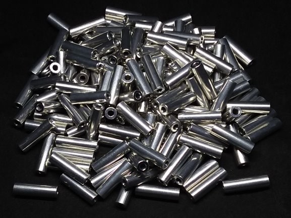 Aluminum Spacer 1/4 OD x #4 Hole x 7/8 Long