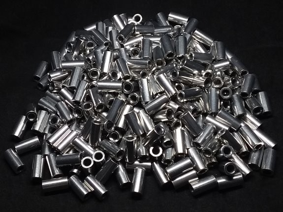 Aluminum Spacer 1/4 OD x #6 Hole x 1/2 Long 