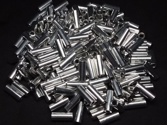 Aluminum Spacer 1/4 OD x #6 Hole x 11/16 Long