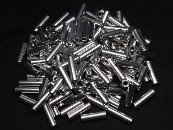 Aluminum Spacer 1/4 OD x #6 Hole x 7/8 Long