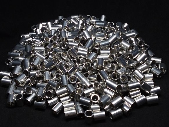 Aluminum Spacer 1/4 OD x #8 Hole x 5/16 Long