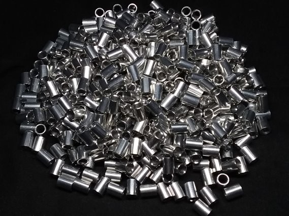 Aluminum Spacer 1/4 OD x #8 Hole x 11/32 Long