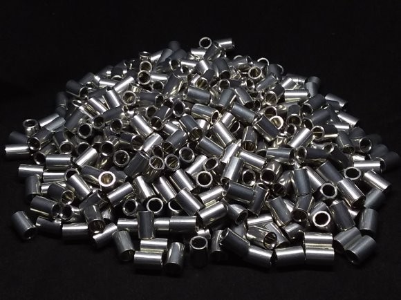 Aluminum Spacer 1/4 OD x #8 Hole x 3/8 Long