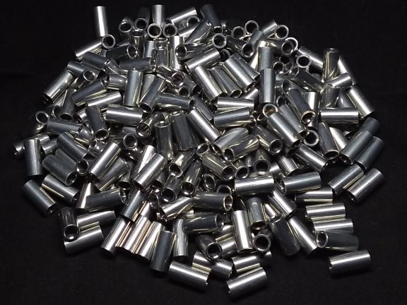 Aluminum Spacer 1/4 OD x #8 Hole x 35/64 Long