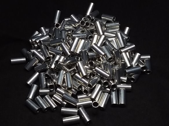 Aluminum Spacer 1/4 OD x #8 Hole x 9/16 Long