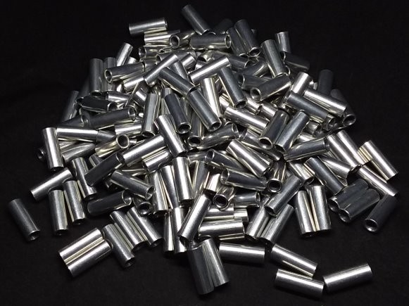 Aluminum Spacer 1/4 OD x #8 Hole x 11/16 Long