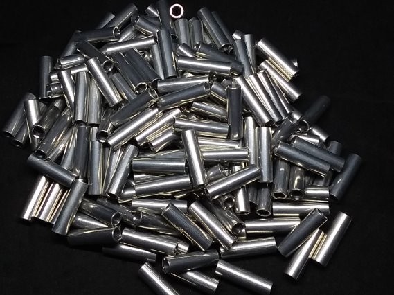 Aluminum Spacer 1/4 OD x #8 Hole x 7/8 Long