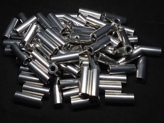 Aluminum Spacer 3/8 OD x #10 Hole x 1-1/16 Long