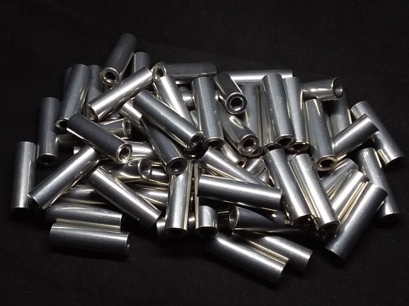 Aluminum Spacer 3/8 OD x #10 Hole x 1-1/4 Long