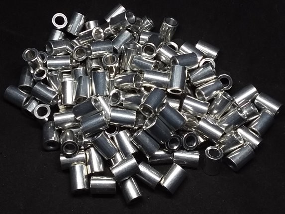 Aluminum Spacer 3/8 OD x #12 Hole x 17/32 Long