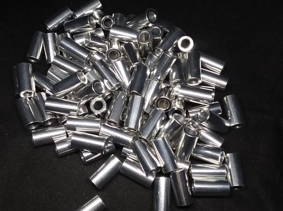 Aluminum Spacer 3/8 OD x #12 Hole x 3/4 Long