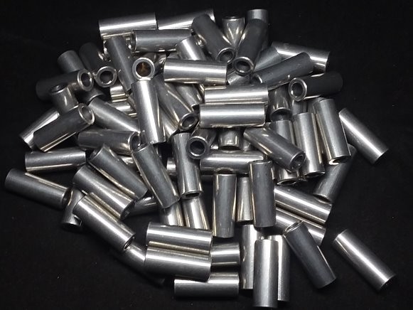 Aluminum Spacer 3/8 OD x #12 Hole x 1.000 Long