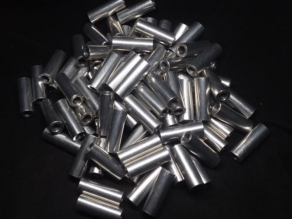Aluminum Spacer 3/8 OD x #12 Hole x 1-1/16 Long