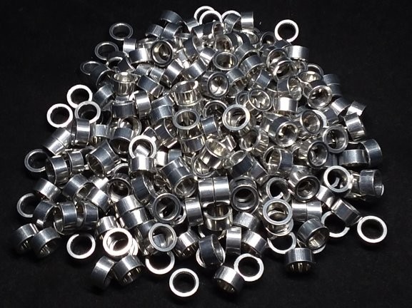 Aluminum Spacer 3/8 OD x 1/4 ID x 3/16 Long