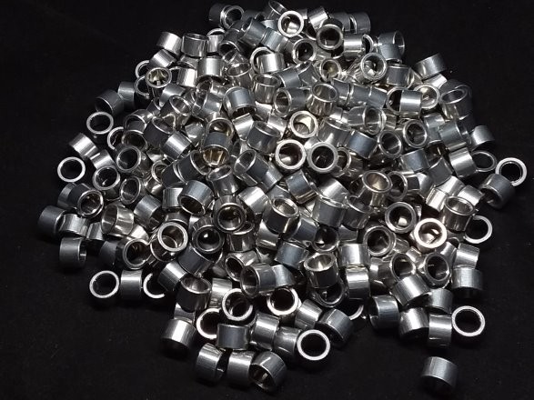 Aluminum Spacer 3/8 OD x 1/4 ID x 1/4 Long