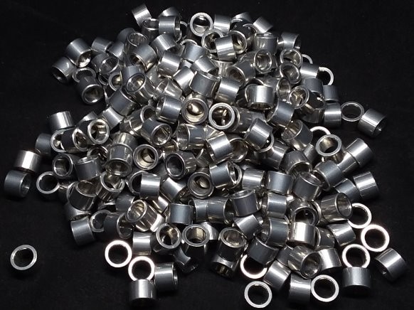 Aluminum Spacer 3/8 OD x 1/4 ID x 17/64 Long