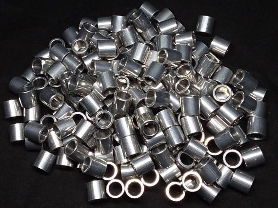 Aluminum Spacer 3/8 OD x 1/4 ID x 3/8 Long