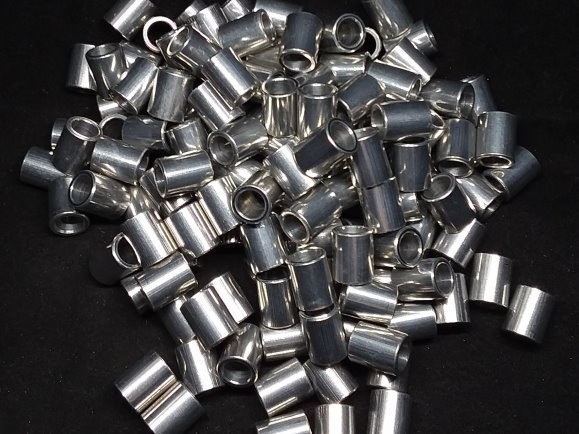 Aluminum Spacer 3/8 OD x 1/4 ID x 15/32 Long