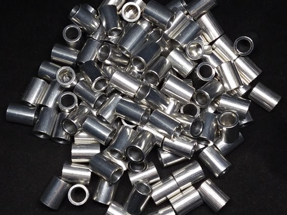 Aluminum Spacer 3/8 OD x 1/4 ID x 17/32 Long 