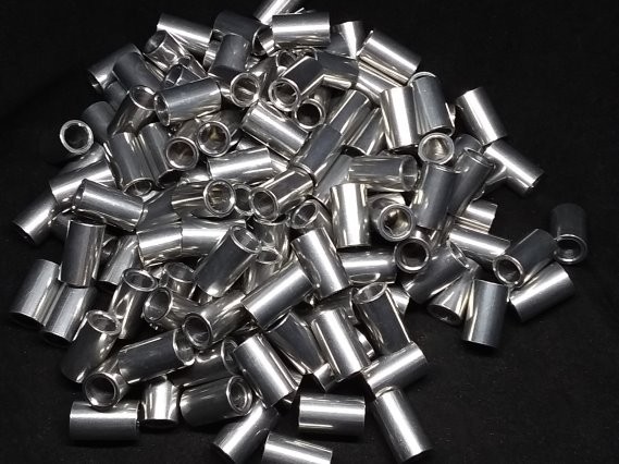 Aluminum Spacer 3/8 OD x 1/4 ID x 5/8 Long