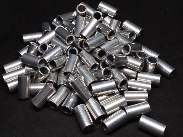 Aluminum Spacer 3/8 OD x 1/4 ID x 11/16 Long